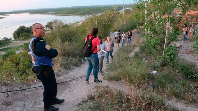 Nuevos deslizamientos en las barrancas de Diamante