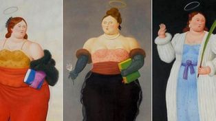 Fernando Botero presenta original versión moderna de las santas de santas