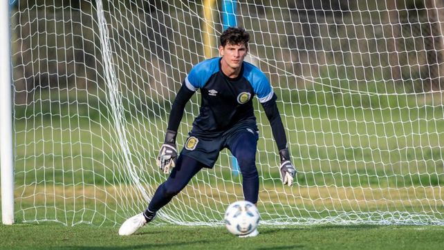 Axel Werner es uno de los futbolistas que llegaron a Central como refuerzo. Lo hizo para disputarle el puesto a Fatu Broun.