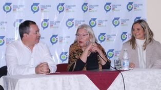 Los dirigentes santafesinos que se referencian en Elisa Carrió ratifican su decisión de bajarse del frente de frentes.&nbsp; 
