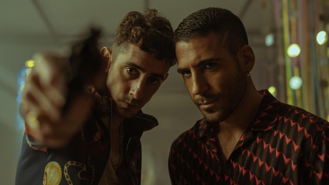 Enric Auquer y Miguel Angel Silvestre