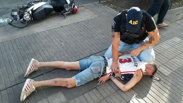 El acusado fue detenido por personal de la AIC en la zona de San Martín y bulevar Seguí.&nbsp;