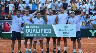 Argentina se metió en las Finales de la Davis gracias a un triunfazo de Báez