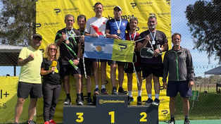 Los santafesinos se subieron a lo alto del podio en Cardales y clasificaron al Mundial de Pickleball.