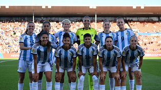 La formación de Argentina que enfrentó en un amistoso a Nueva Zelanda.
