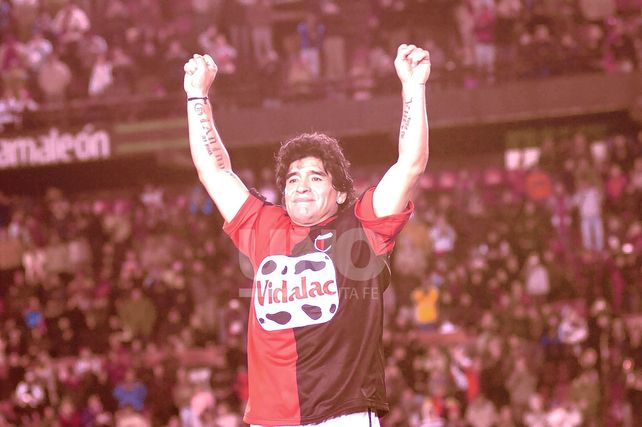 El paso de Diego Maradona por Santa Fe en fotos