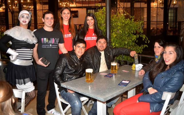 Los jóvenes se sumaron a una diversión segura con el programa vial “Viva la Noche”