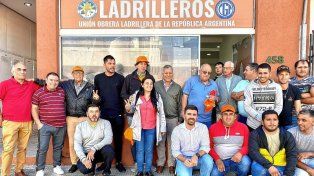 Se inauguró en Victoria la sede del Sindicato de Ladrilleros