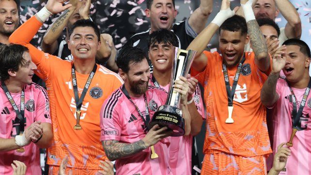 El Inter Miami de Kily González se consagró en la Campeones Cup con un encendido Messi
