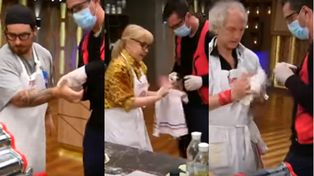 Se les fue la mano y tres participantes sufrieron accidentes en MasterChef