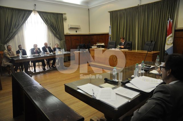 Por la tarde. La audiencia comenzó a partir de las 14.30 en tribunales.&nbsp;