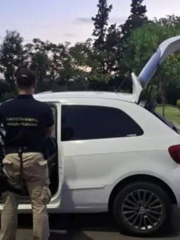 Un can antinarcóticos detectó droga en el baúl de un vehículo en Chajarí
