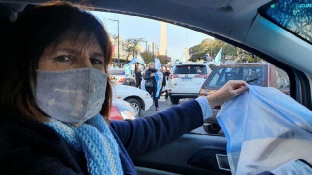 Patricia Bullrich viajó a una marcha en Córdoba con ...