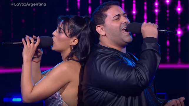 Leo Belmonte lo dio todo y superó a Valentina Giaquinto en las batallas de La Voz Argentina.