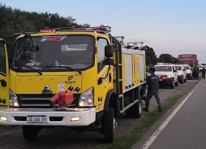 Unos 40 bomberos voluntarios de Santa Fe combatirán los incendios en Neuquén