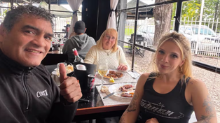 La última foto que compartió el boxeador junto a su pareja y su suegra tres días antes de su muerte