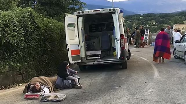 Las estremecedoras imágenes del sismo que sacudió a Italia