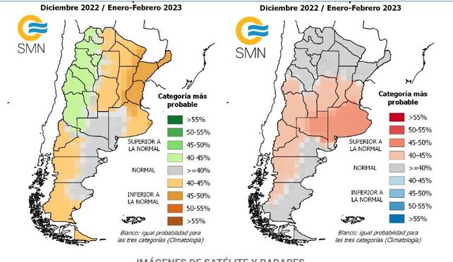 Clima y agro: sigue el calor y asoma una chance de inestabilidad