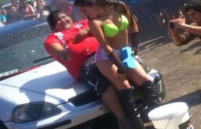 La sorpresa del público que concurrió a la  sexta expo tunning.