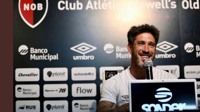 Pablo Pérez durante la conferencia de prensa de hoy.