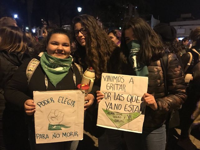 Paraná se sumó a la Vigilia Federal por el aborto legal