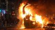 Tras un ataque con cuchillo, manifestantes causaron disturbios en Dublín