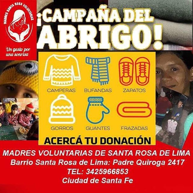 Juntan abrigos para ayudar a 200 niños de Santa Rosa de Lima