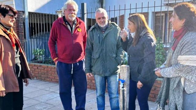 &nbsp;Qüesta inauguró el primer tramo de la ampliación de la red de agua potable en Adelina Este&nbsp;