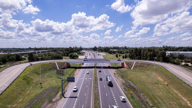 El tercer carril de la autopista Rosario-Santa Fe se habilitó en febrero.