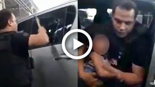 Dejó encerrado a su hijo de 3 años en una camioneta para ir a una feria