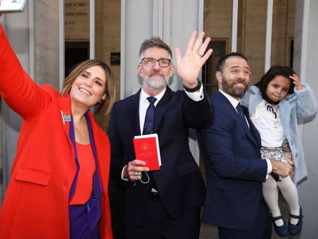Se casaron Novaresio y Bauab y la fiesta con numerosos famosos fue virtual