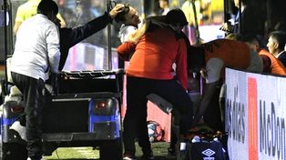 El mediocampista debió dejar la cancha a los 28 del primer tiempo&nbsp;ante Boca en la Bombonera.