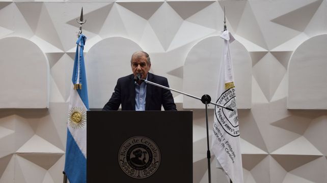 Rivara estuvo al frente del brindis de fin de año de la Federación de Acopiadores