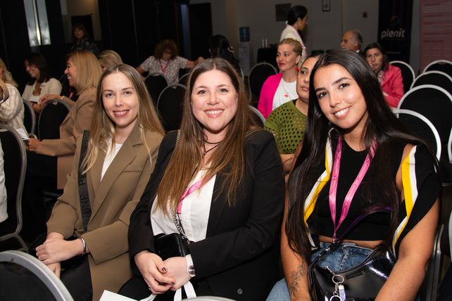 Luisina Borgetto, Lucía Lógica y Giuliana Sommadossi