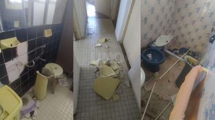 La casa de barrio Guadalupe fue destrozada por delincuentes