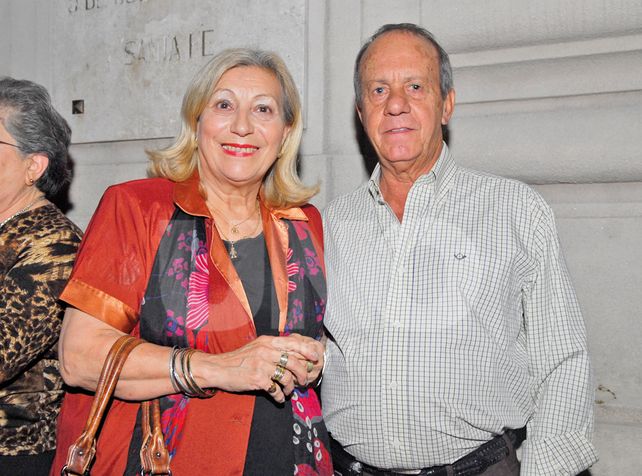 Teresita Rodríguez y Pablo Lescano.