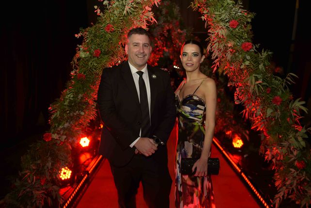 Juan Junco y Paula Caffaratti