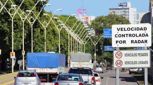 Bajaron un 34,5 % las infracciones constatadas por cinemómetros