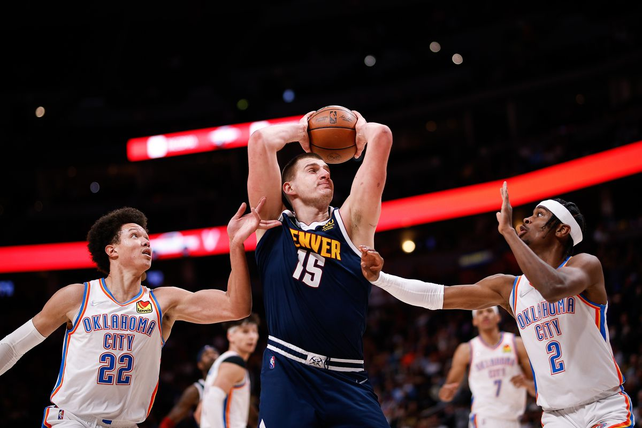 Inesperada caída de Denver, sin Campazzo, ante Oklahoma