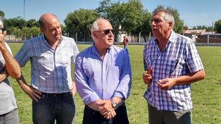El gobernador estuvo en San Javier y sobrevoló las zonas afectadas