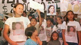 Ausencia. Esos chiquitos son los hermanos menores de Eloisa, hasta hoy sin respuesta..