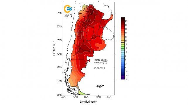 Alerta amarillo por calor en gran parte de Entre Ríos