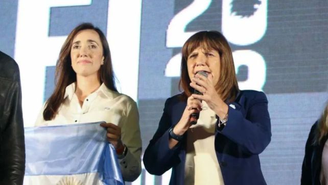 Patricia Bullrich y Victoria Villarruel
