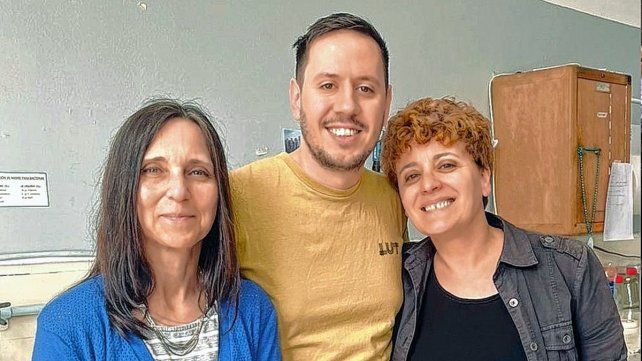 Equipo. Marianela Candolfi (derecha) y Favia Zanetti (izquierda)