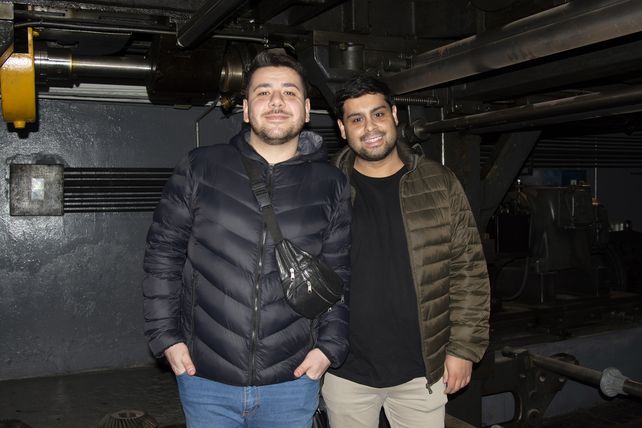 Jonatan Rolón y Leandro Alarcón