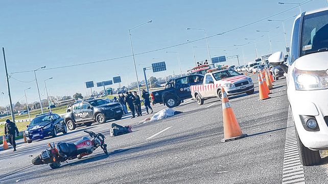 homicidio vial. El policía ya cumplió gran parte de la condena