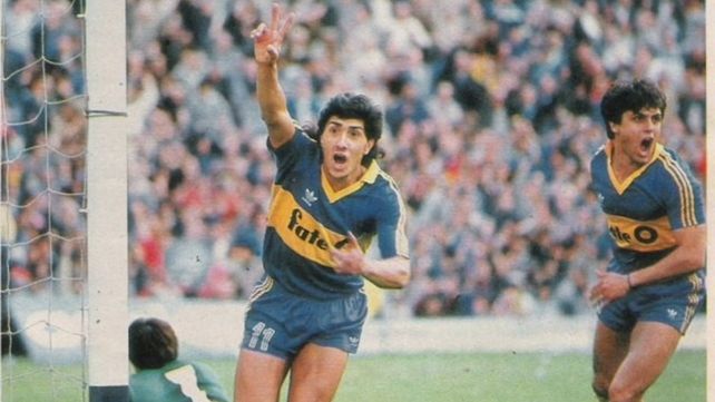 Comitas la rompió en Boca y fue una de las grandes figuras del equipo desde el 86 al 89.