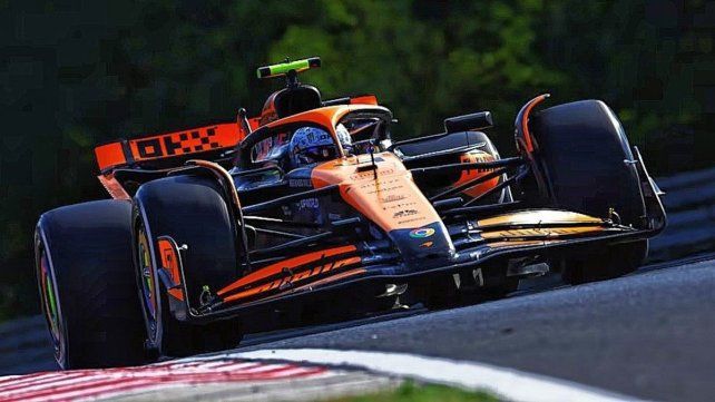 Lando Norris fue el mejor entre las dos tandas de pruebas libres de la Fórmula 1. Carlos Sainz dominó la primera.