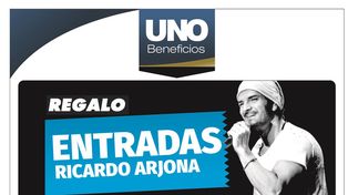 Suscribite a Diario UNO y llevate de regalo dos entradas para ver a Arjona