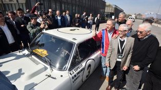 Oreste Berta fue homenajeado a 50 años de las 84 horas de Nürburgring